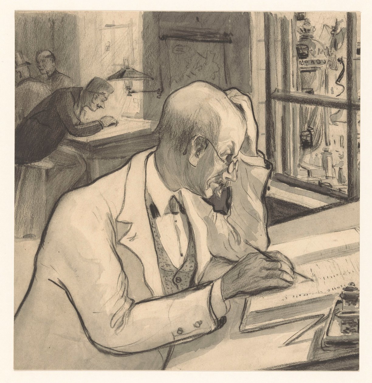Employé de bureau - Herman Heijenbrock (possibly)