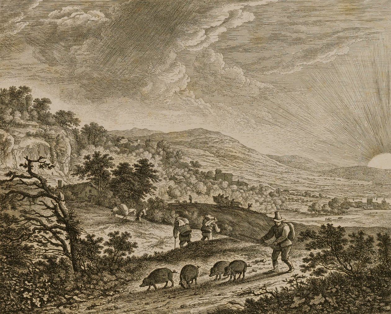 Le Porcher - Herman Saftleven