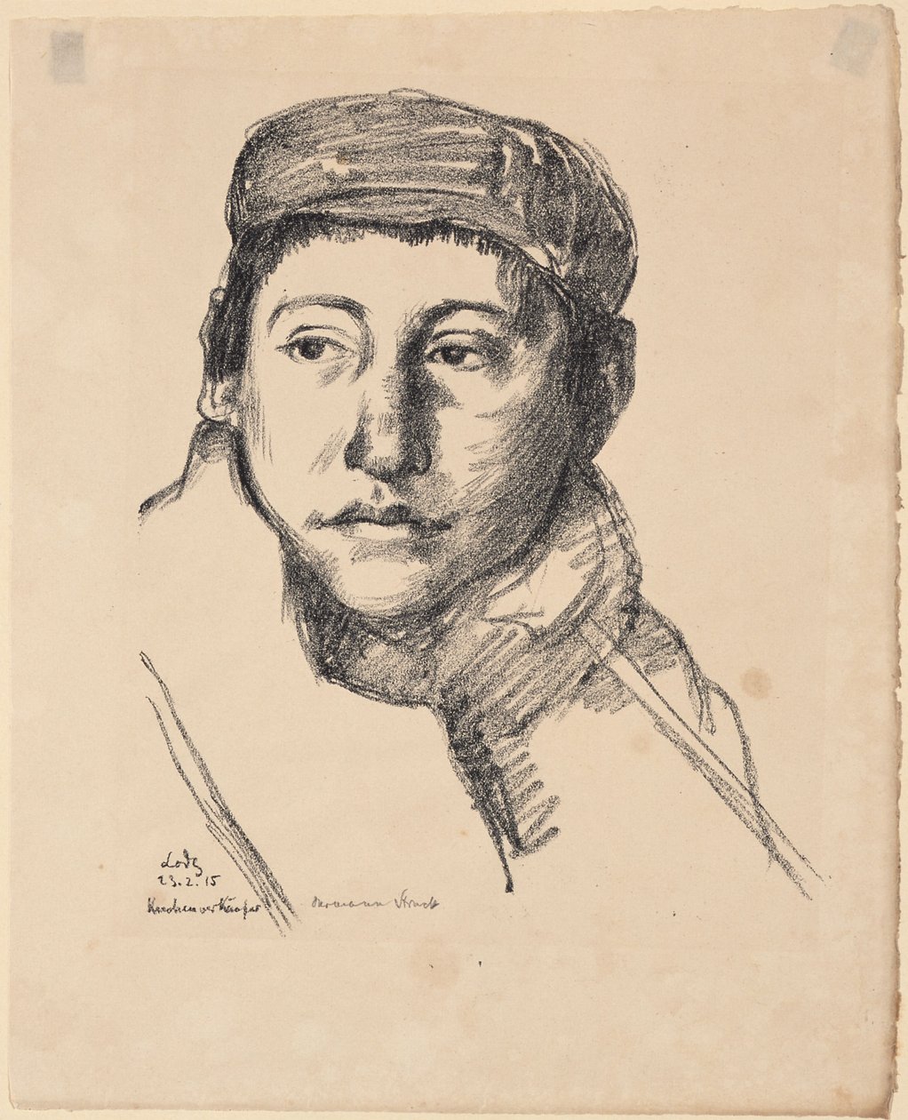 Vendeur de gâteaux à Lodz I. - Hermann Struck
