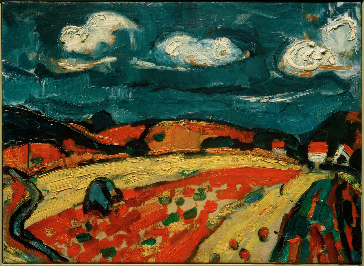 Le champ rouge - Hermann Stenner