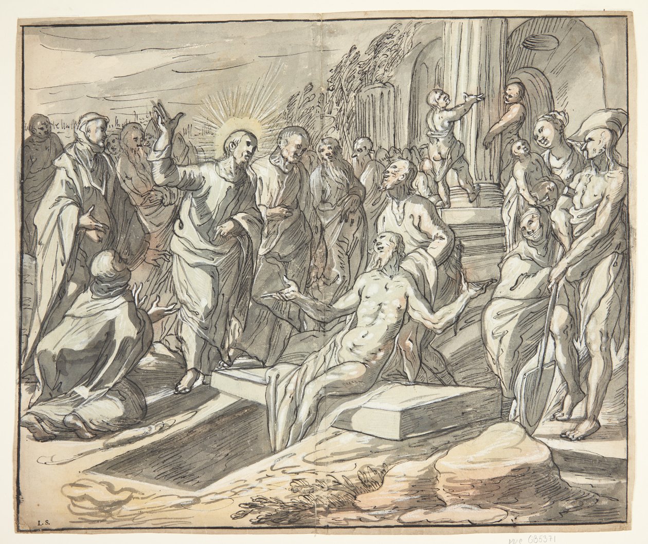 La résurrection de Lazare - Hermann Weyer