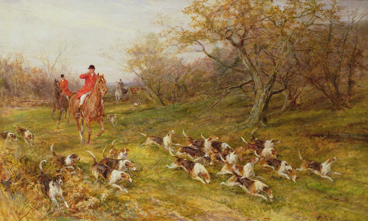 Sur la piste - Heywood Hardy