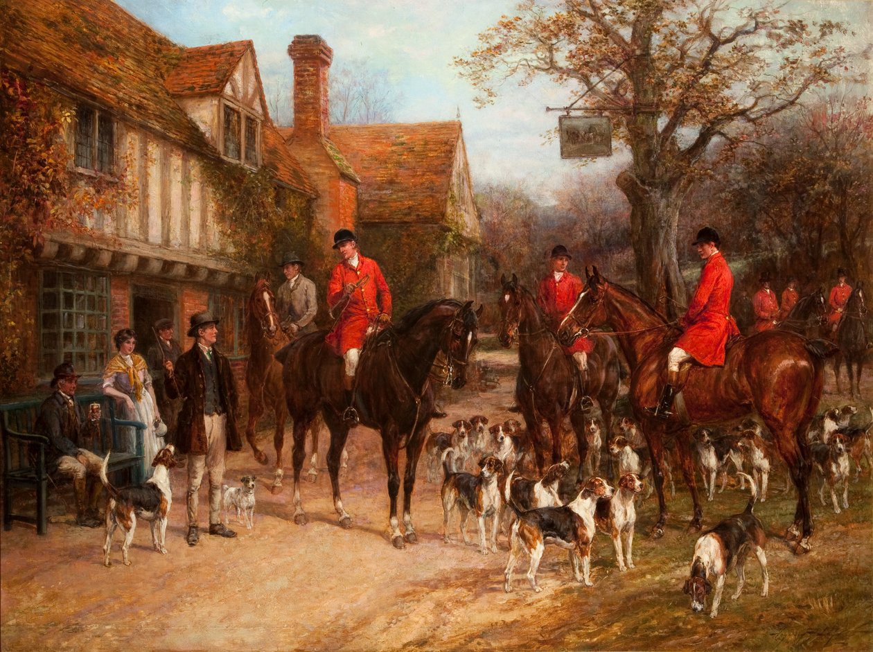 La Rencontre, Ye Olde Wayside Inn - Heywood Hardy