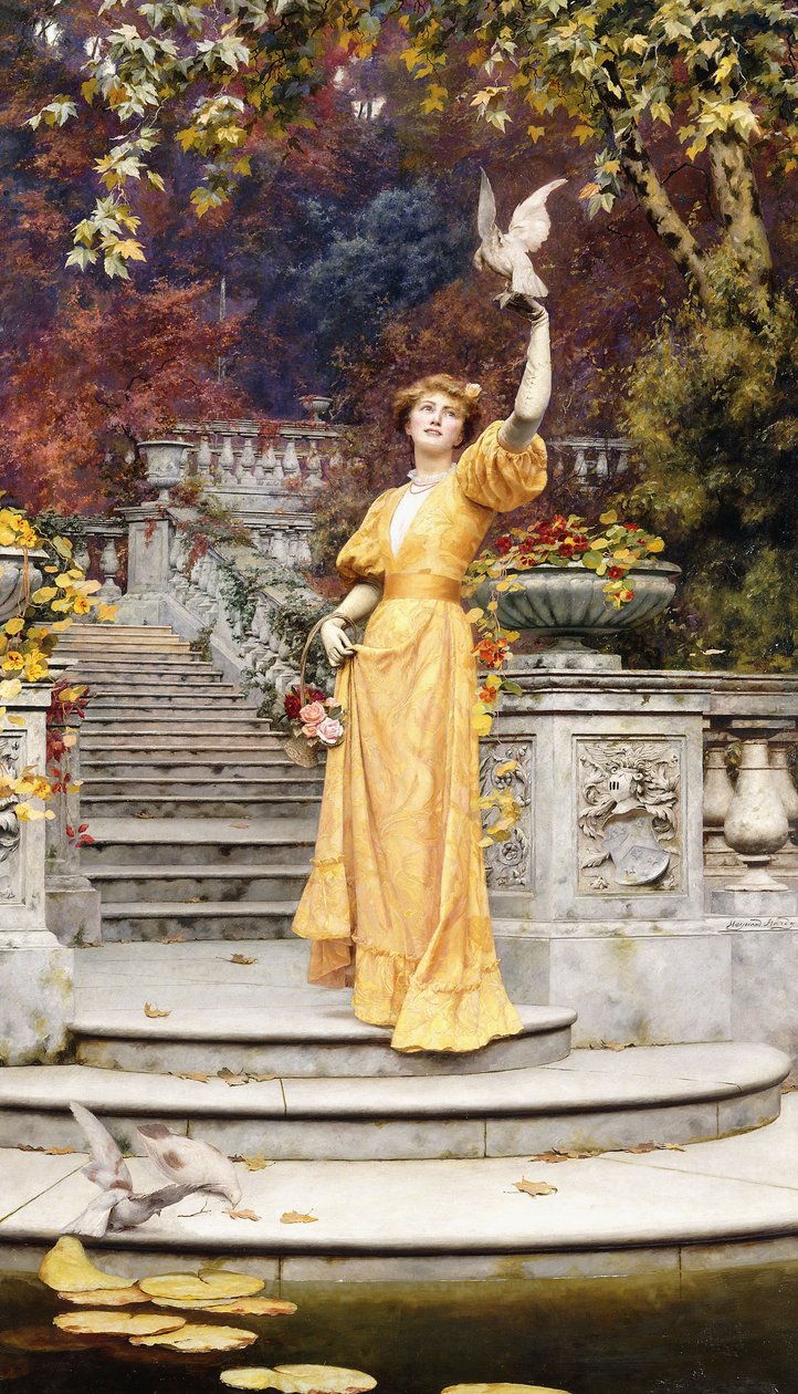 La colombe apprivoisée - Heywood Hardy