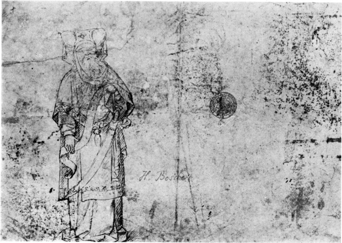 Un prêtre - Hieronymus Bosch