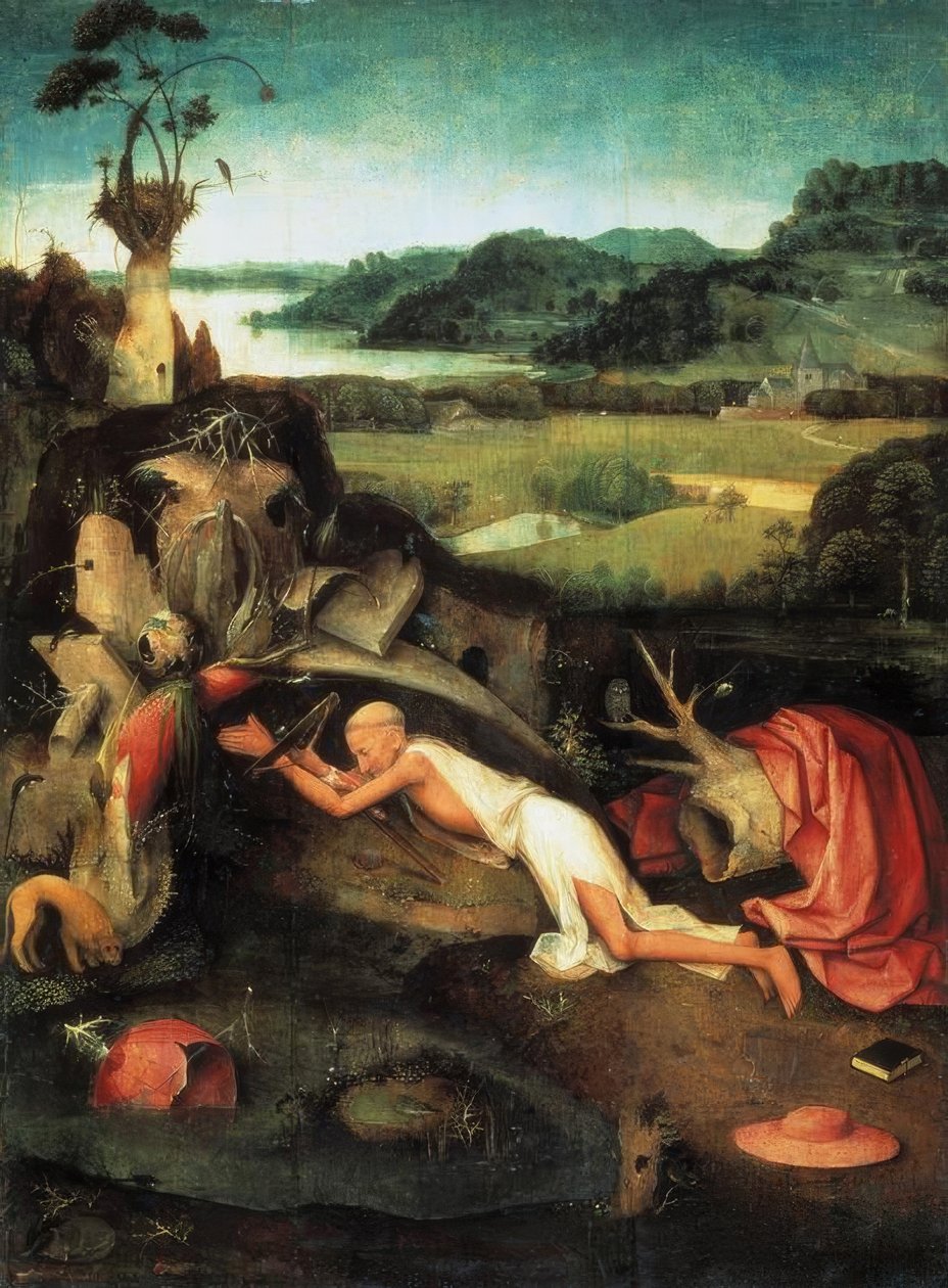 Saint Jérôme en prière - Hieronymus Bosch