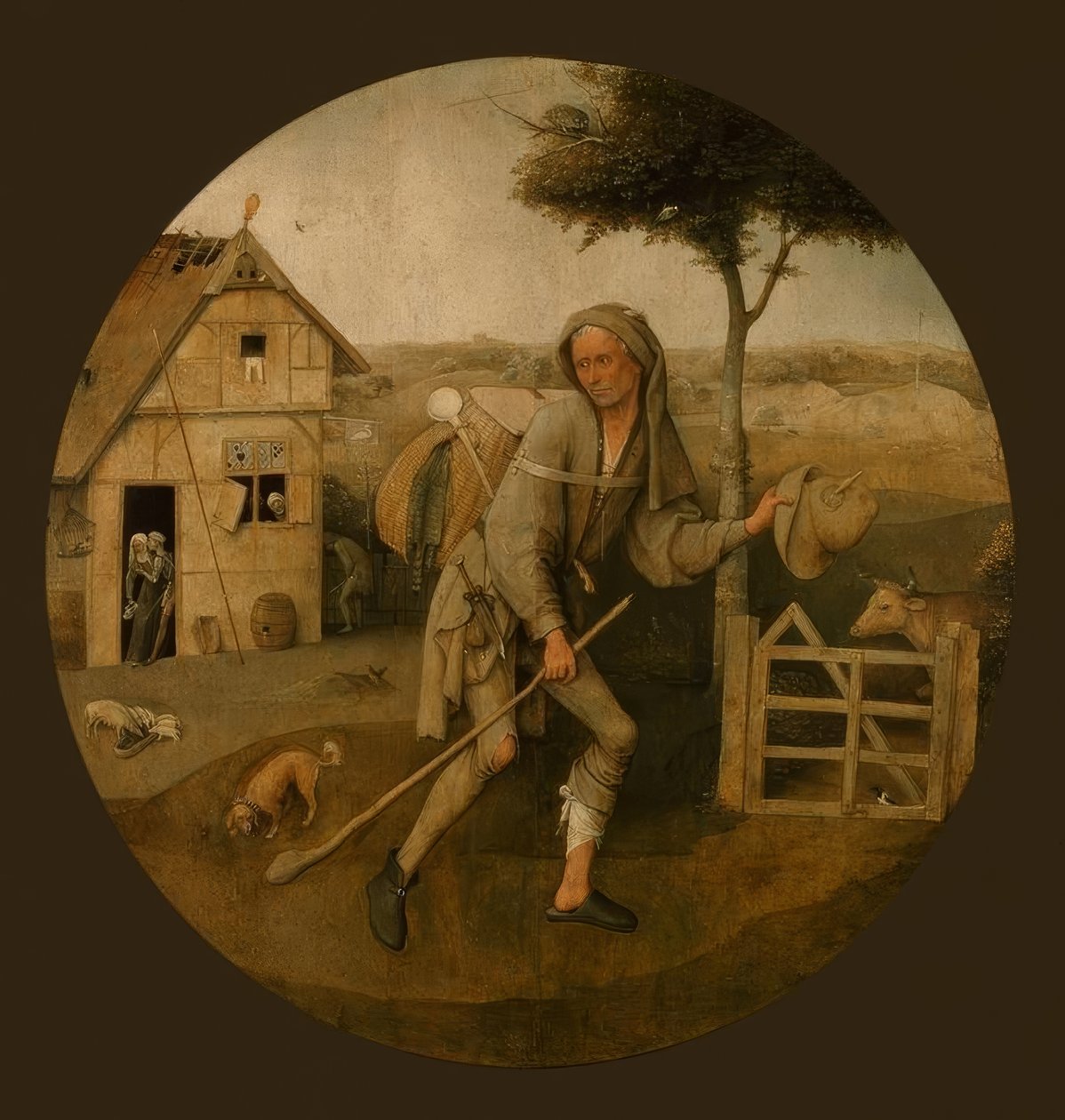 Le vagabond - Hieronymus Bosch