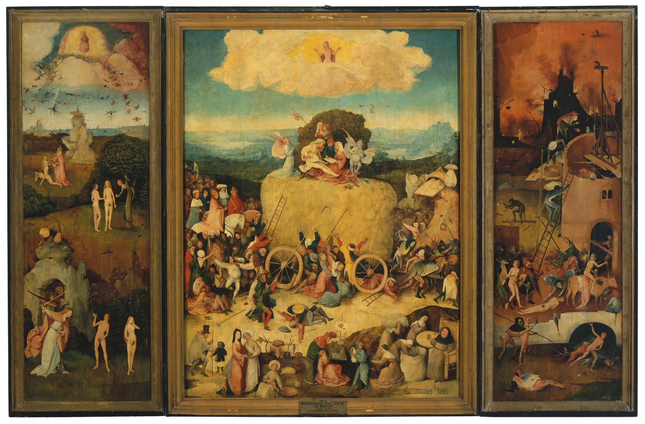 Le Triptyque du Chariot de foin - Hieronymus Bosch