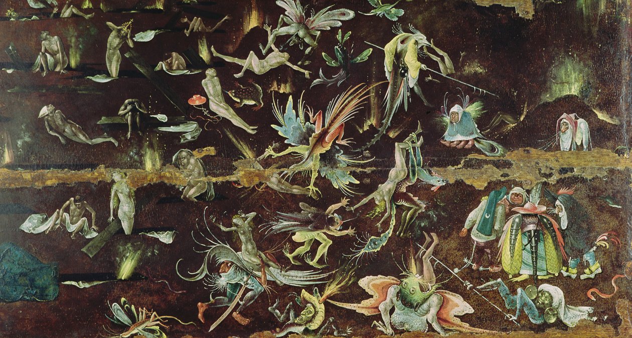 Le Jugement dernier, vers 1504 (détail) - Hieronymus Bosch