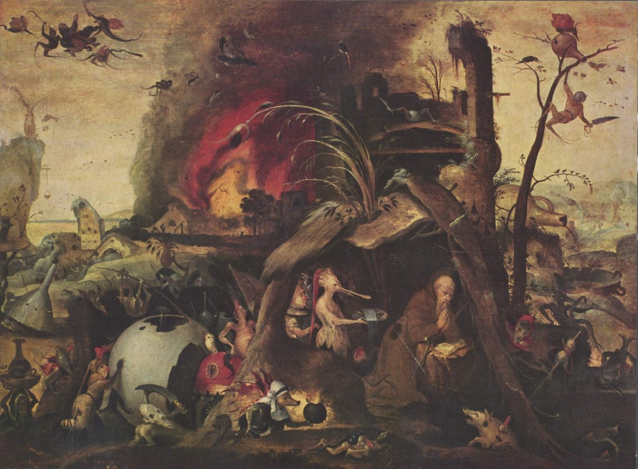 La Tentation de Saint Antoine - Hieronymus Bosch