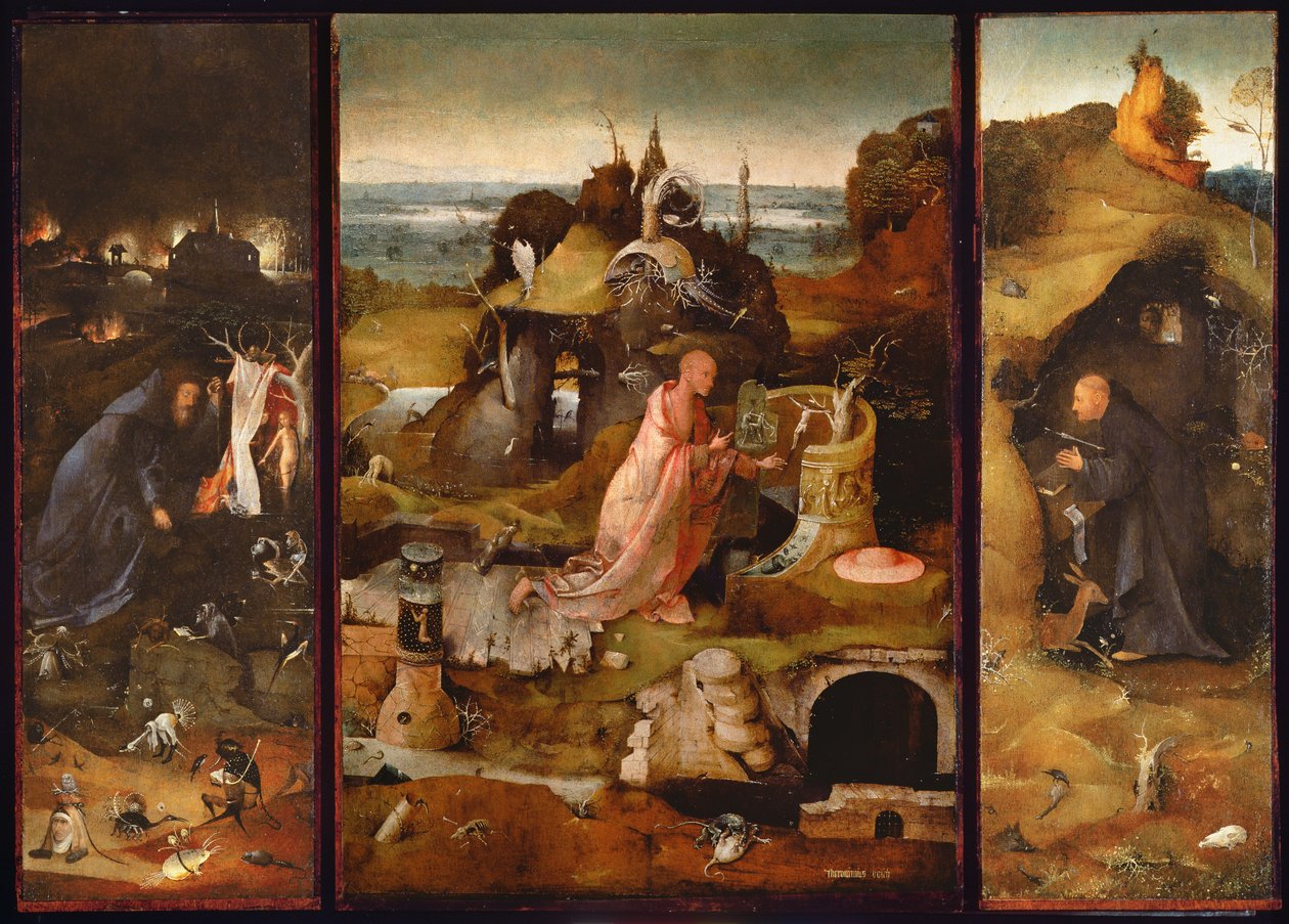 Retable des ermites - Hieronymus Bosch