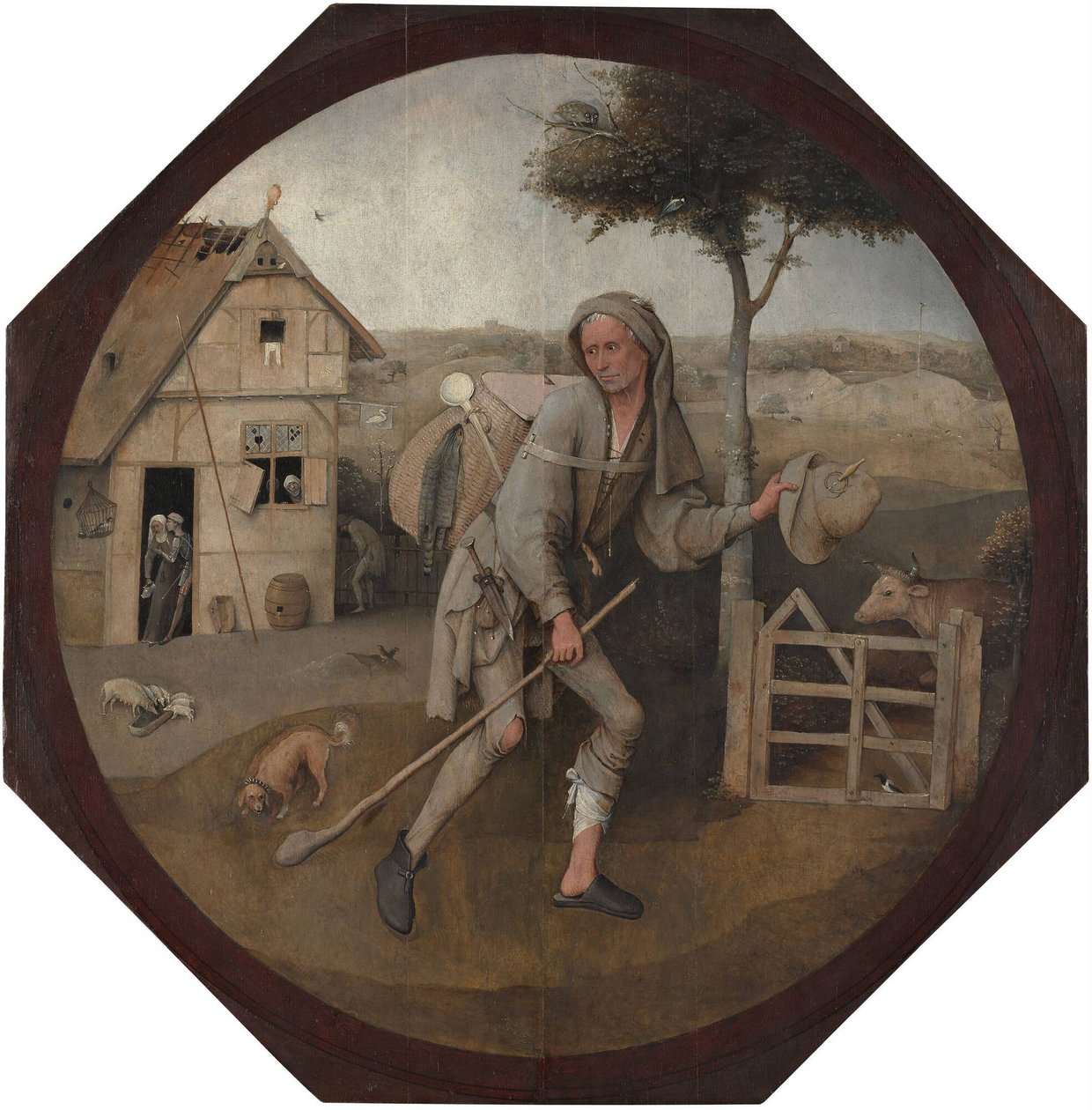 Néerlandais : Le Wayfarer Le Wayfarer - Hieronymus Bosch