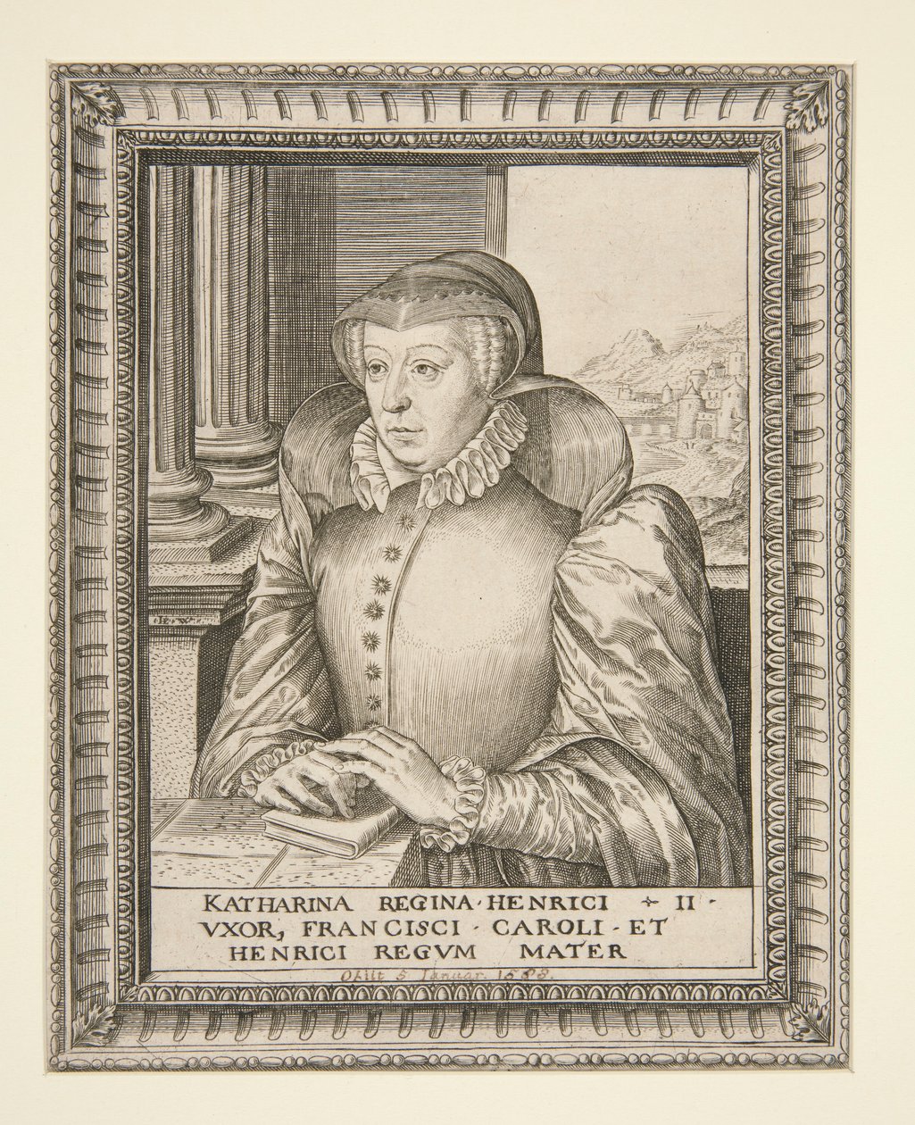 Catherine de Médicis - Hieronymus Wierix