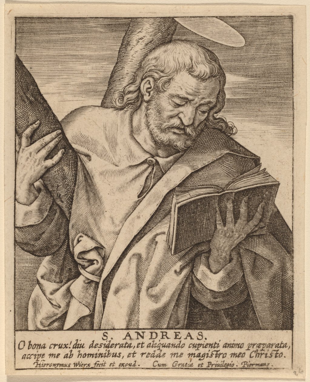 S. Andreas - Hieronymus Wierix