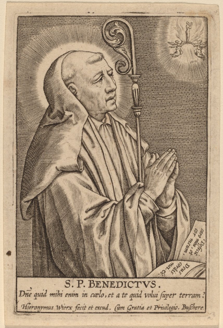 S. P. Benedictus - Hieronymus Wierix