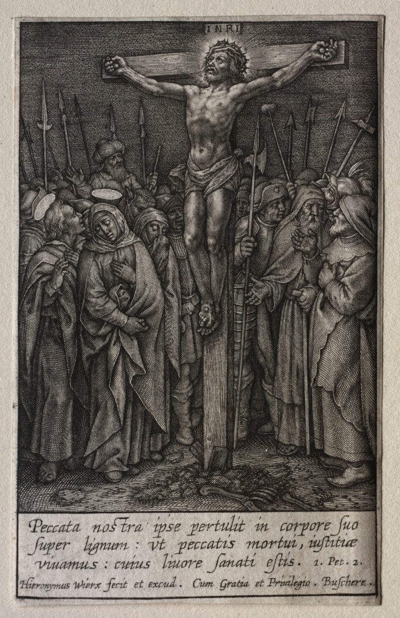 La Passion : La Crucifixion - Hieronymus or Jerome Wierix