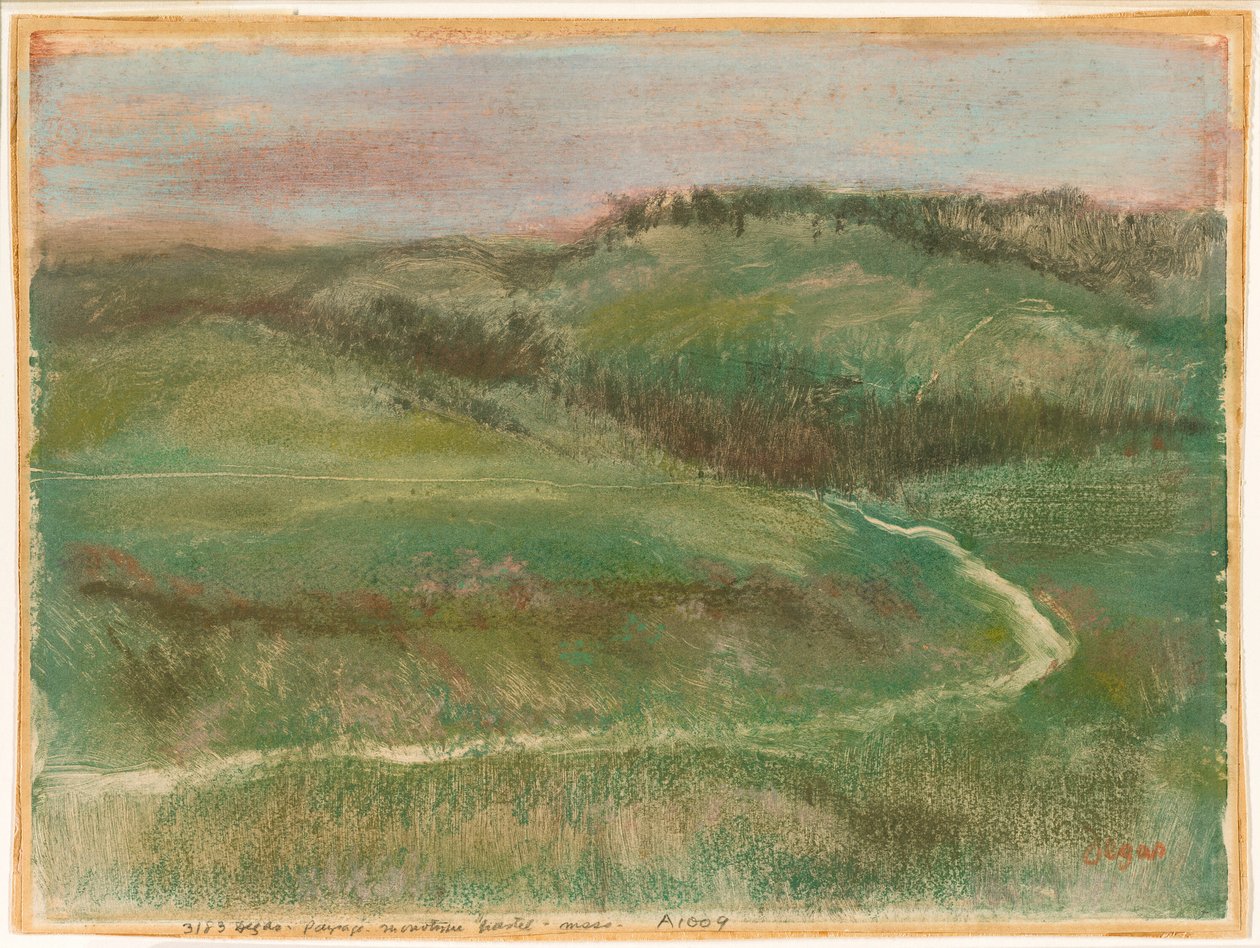 Paysage - Hilaire Germain Edgar Degas