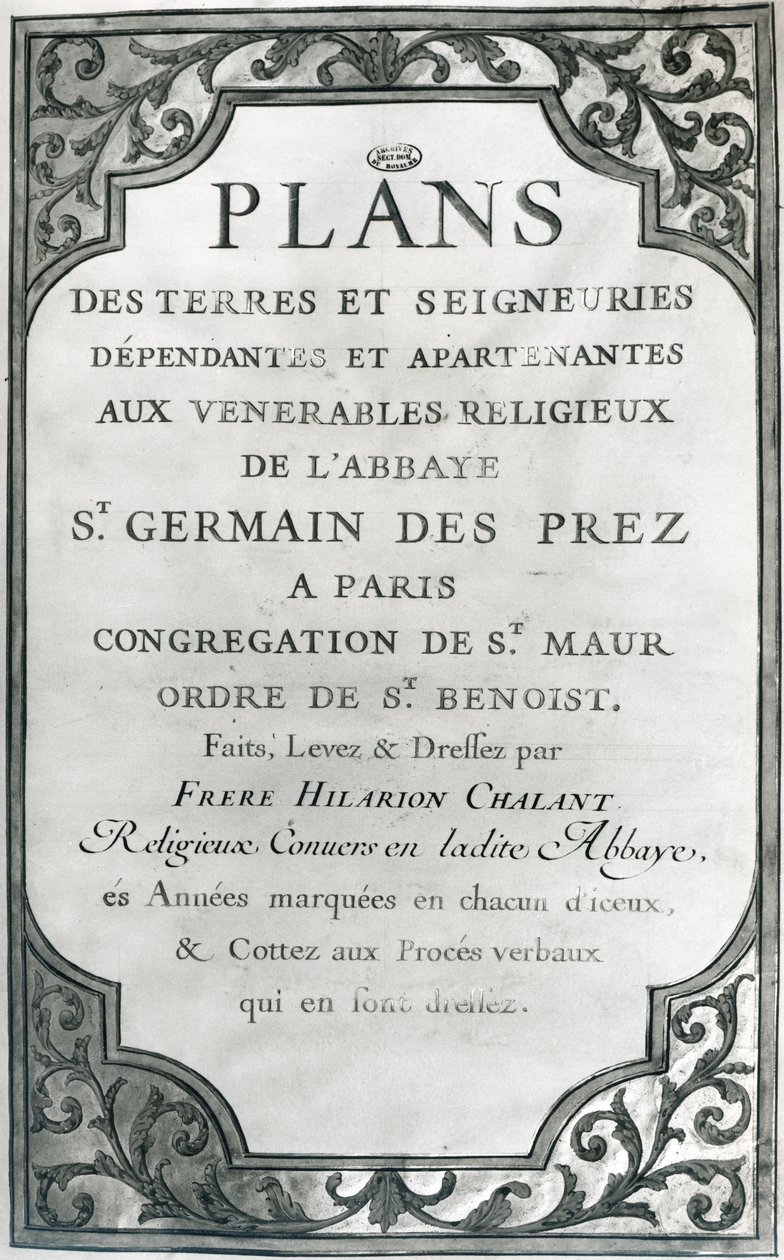 Frontispice de 