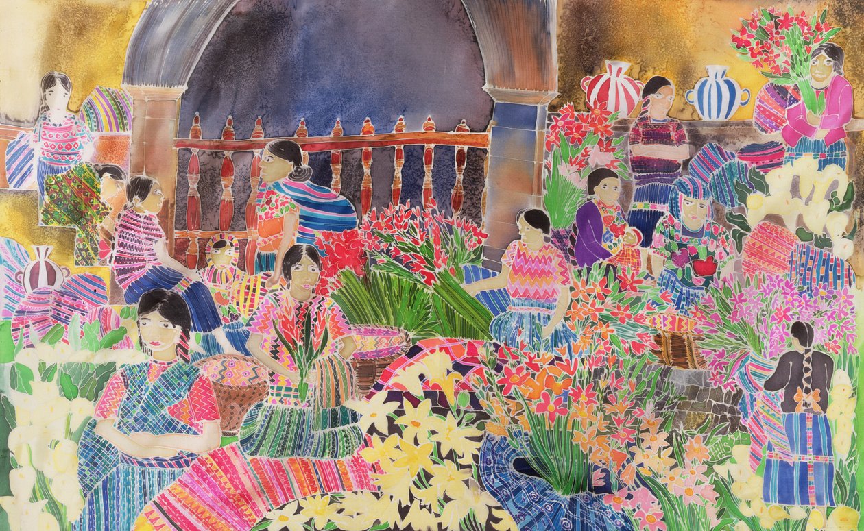 Chichicastango, jour de marché - Hilary Simon