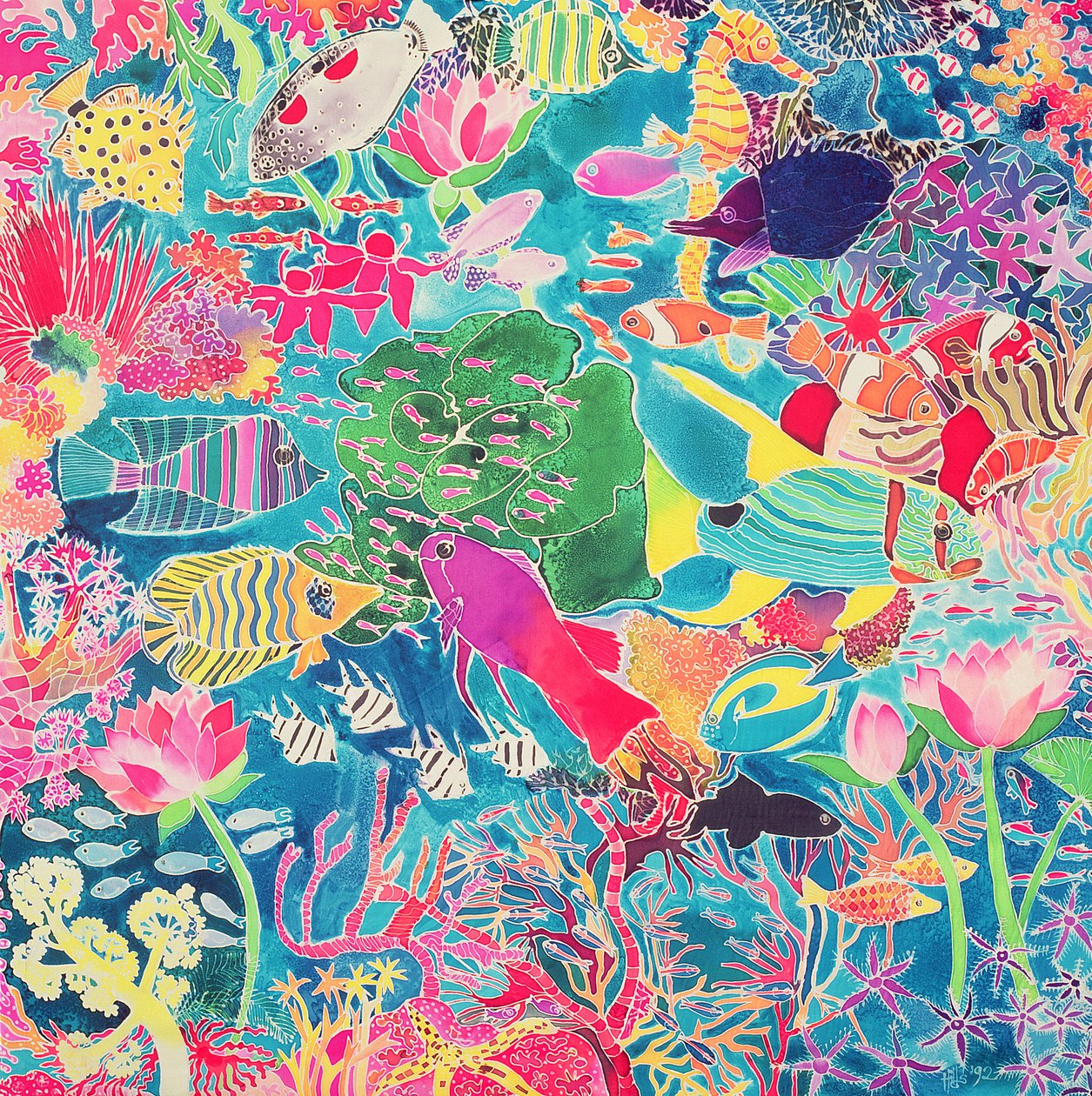 Arc-en-ciel sous-marin, 1993 - Hilary Simon