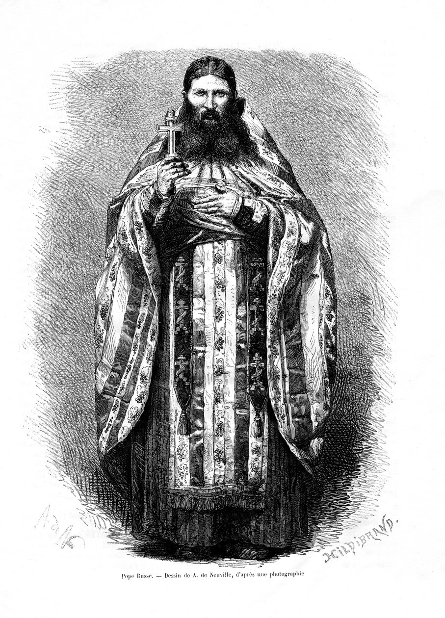 Pape russe, 1886 - Hildibrand