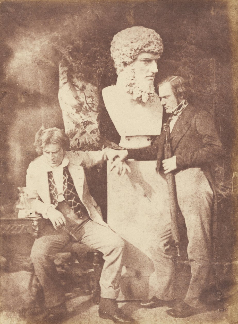 D. O. Hil et le professeur James Miller - Hill and Adamson