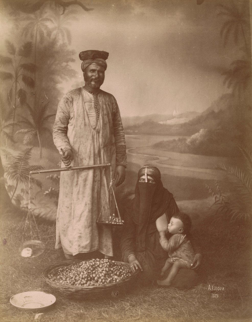 Famille du Moyen-Orient - Hippolyte Arnoux