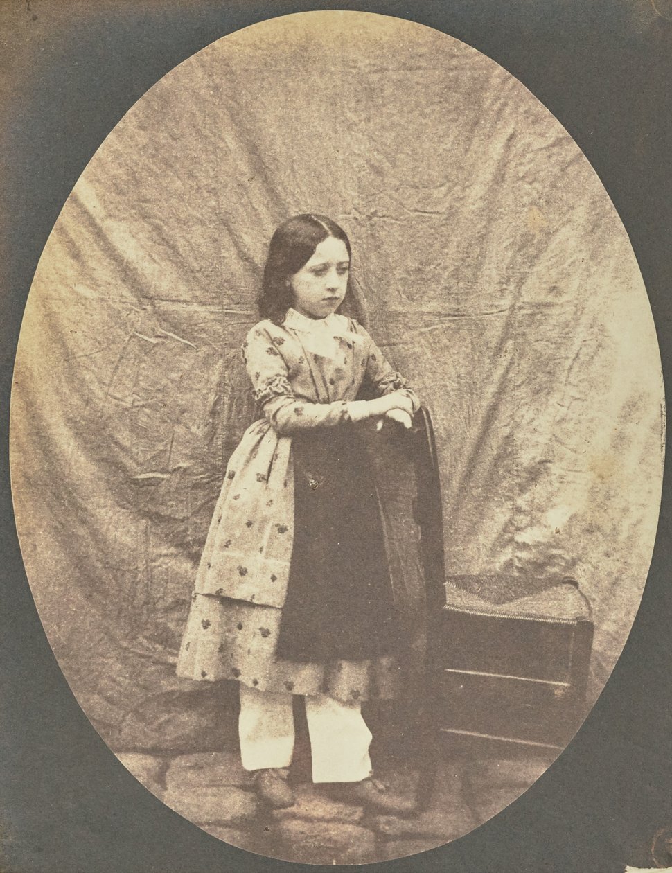 [Portrait de Georgina Benoist ( )] - Hippolyte Bayard