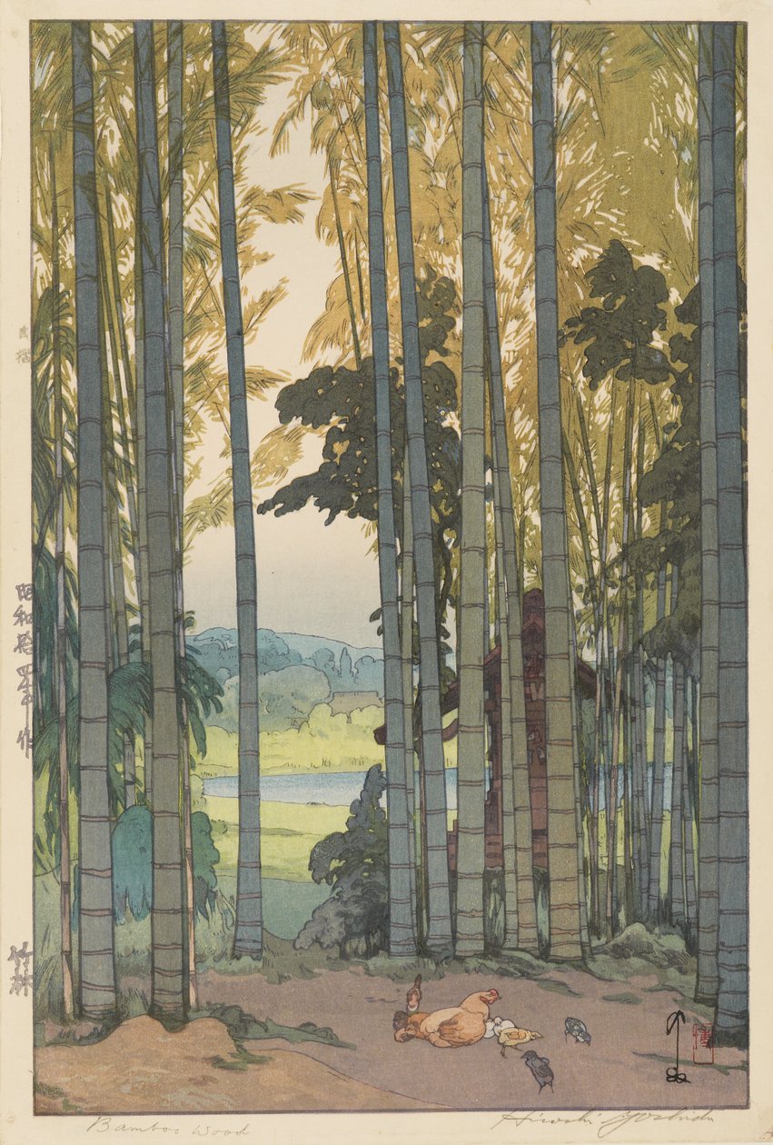 Bois de bambou - Hiroshi Yoshida