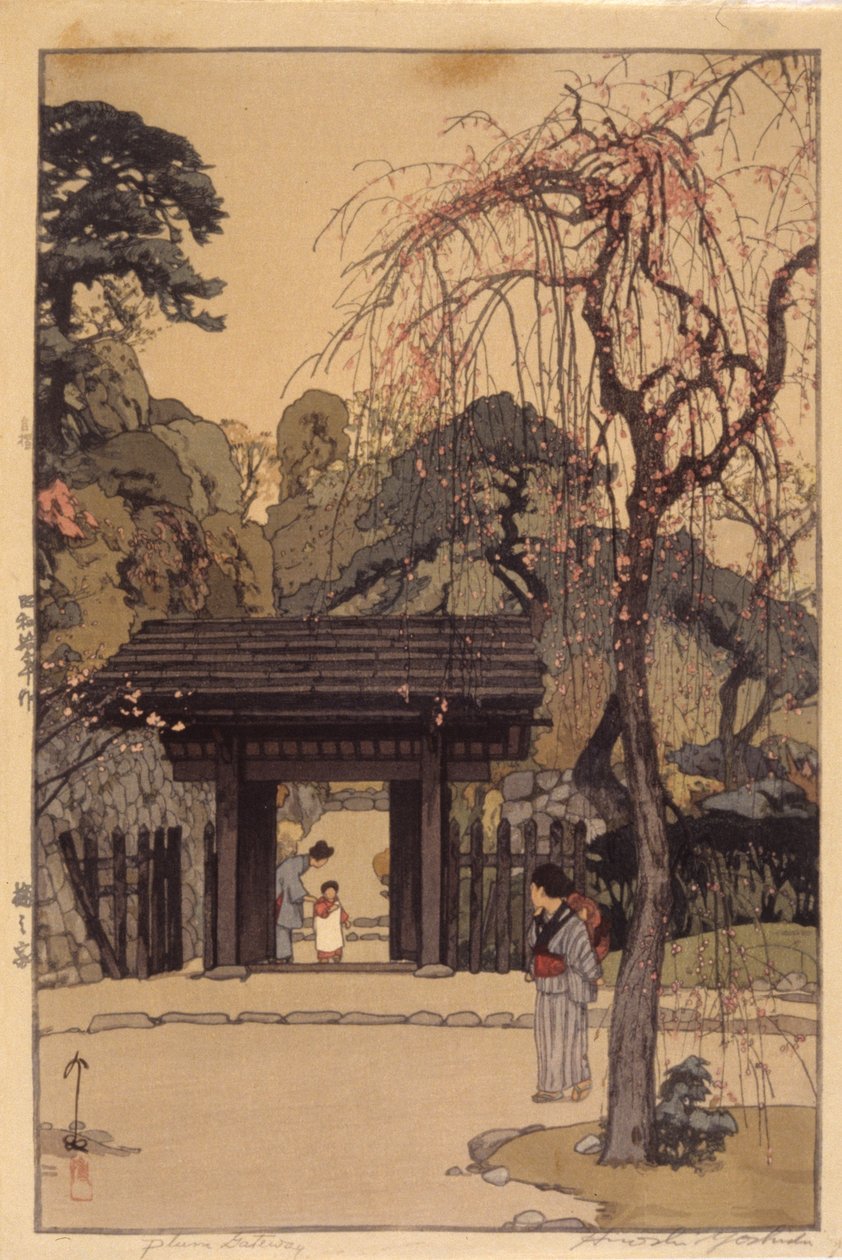 Porte De Prunier - Hiroshi Yoshida