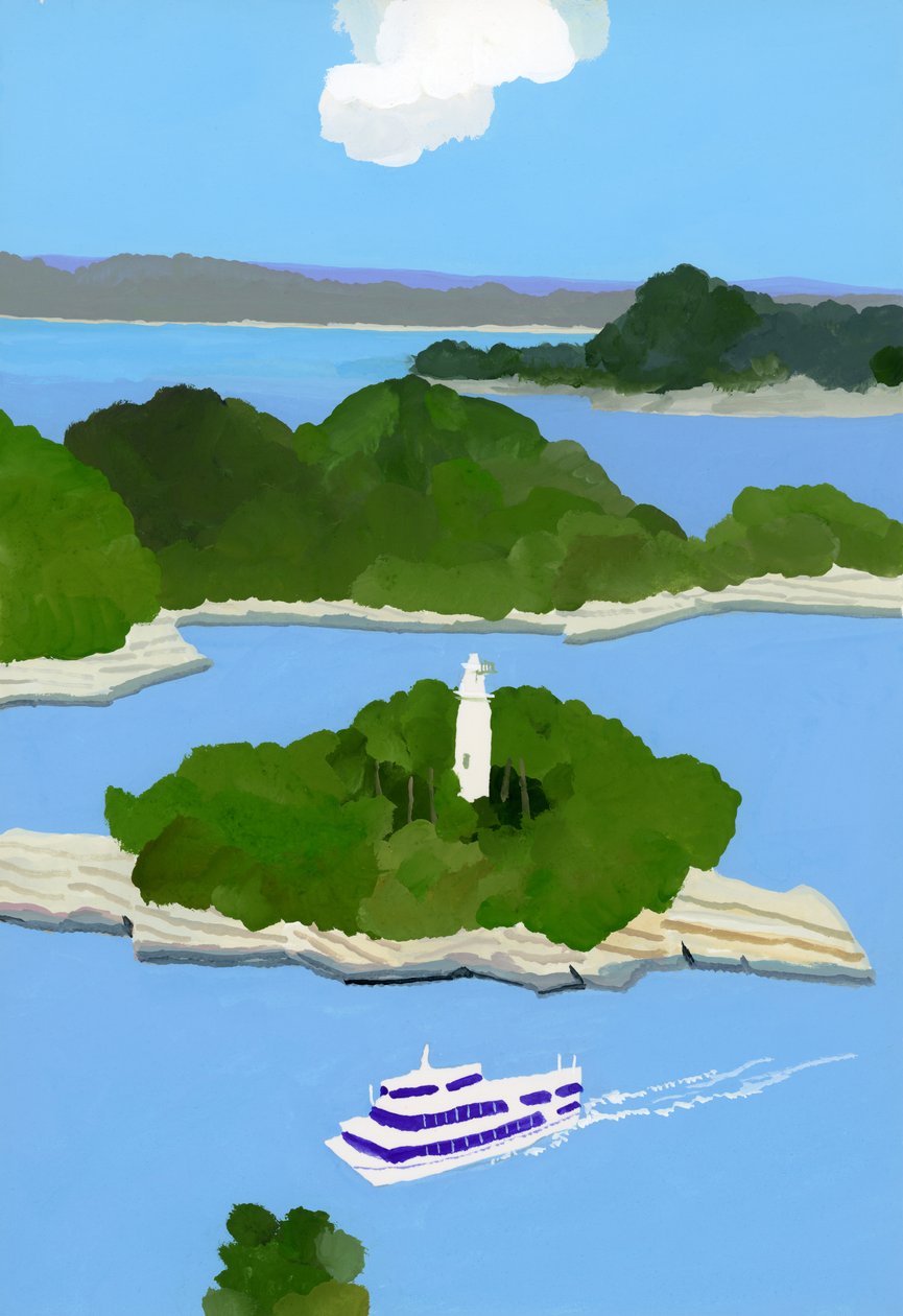 Bateau touristique - Hiroyuki Izutsu