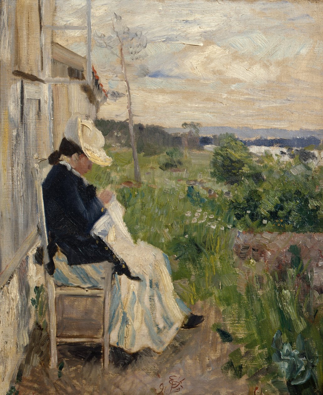 Au soleil - Hjalmer Eilif Emanuel Peterssen