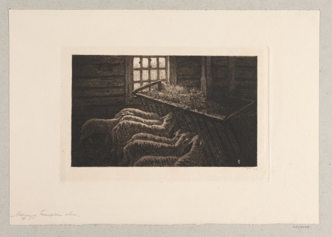 Le troupeau de moutons - Holger Valdemar Rasmussen Magaard