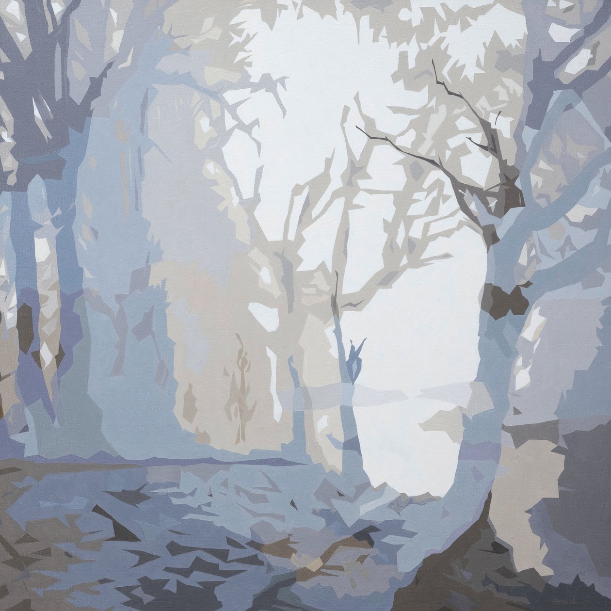 Murmures, 2024 (huile sur toile) - Holly Boruck
