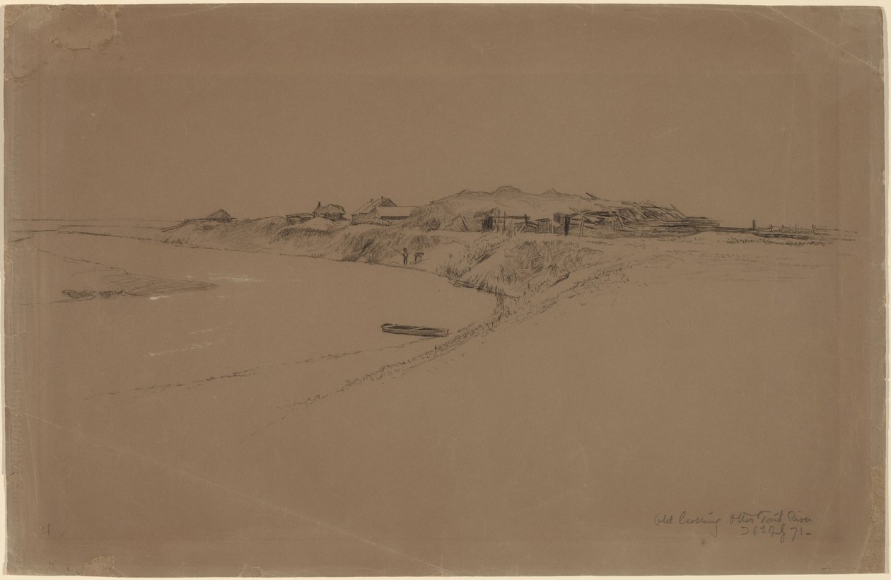 Ancienne traversée, rivière Otter Tail - Homer Dodge Martin