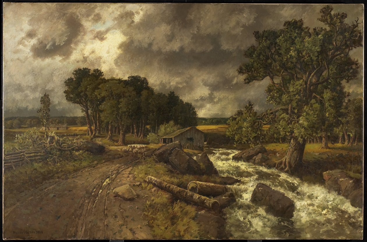 Le Vieux Moulin, 1886 - Homer Watson