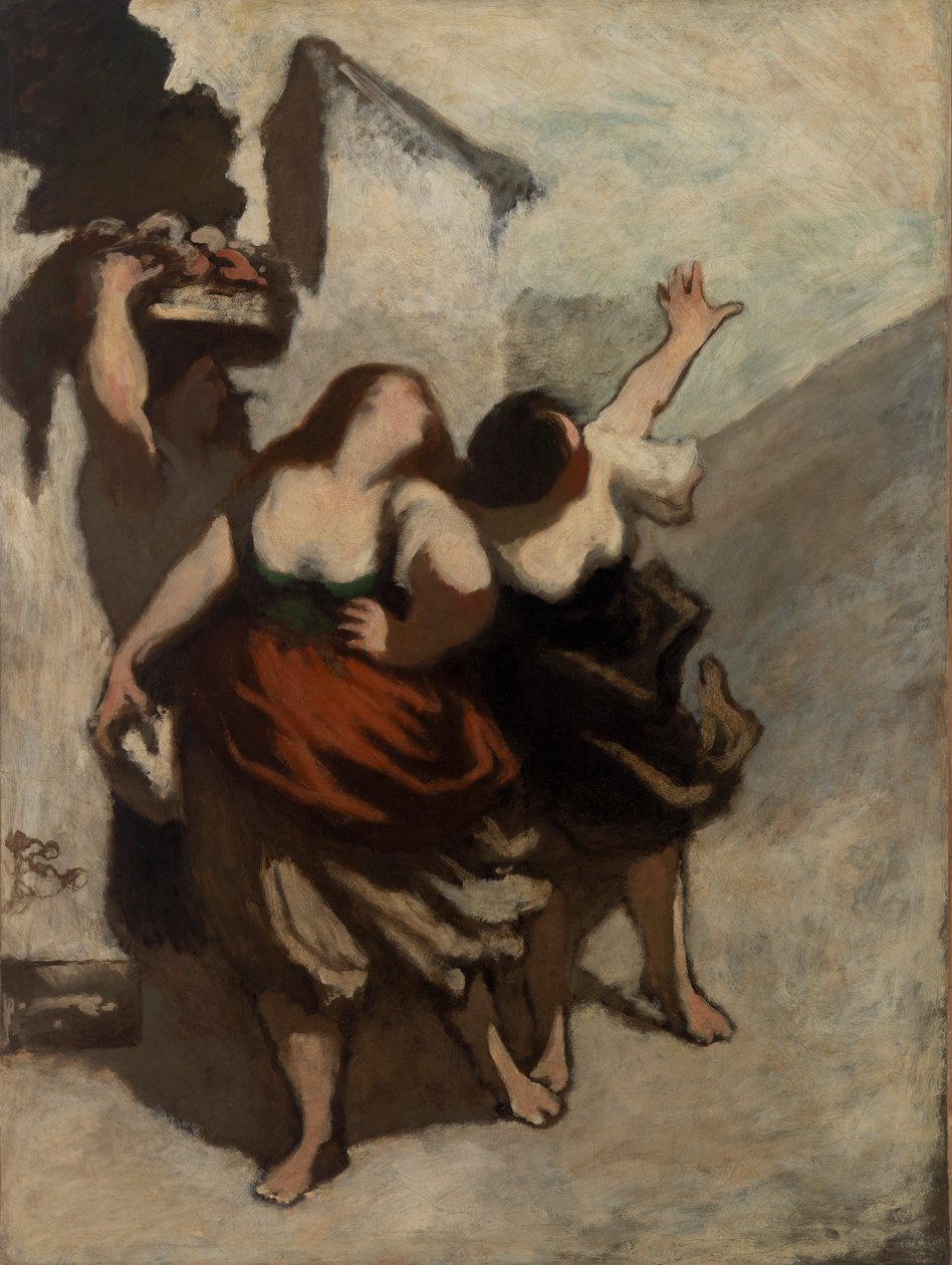 Les Ribauds - Honoré Daumier
