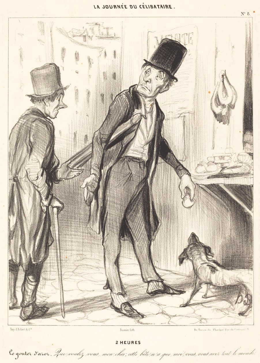 2 heures - Honoré Daumier