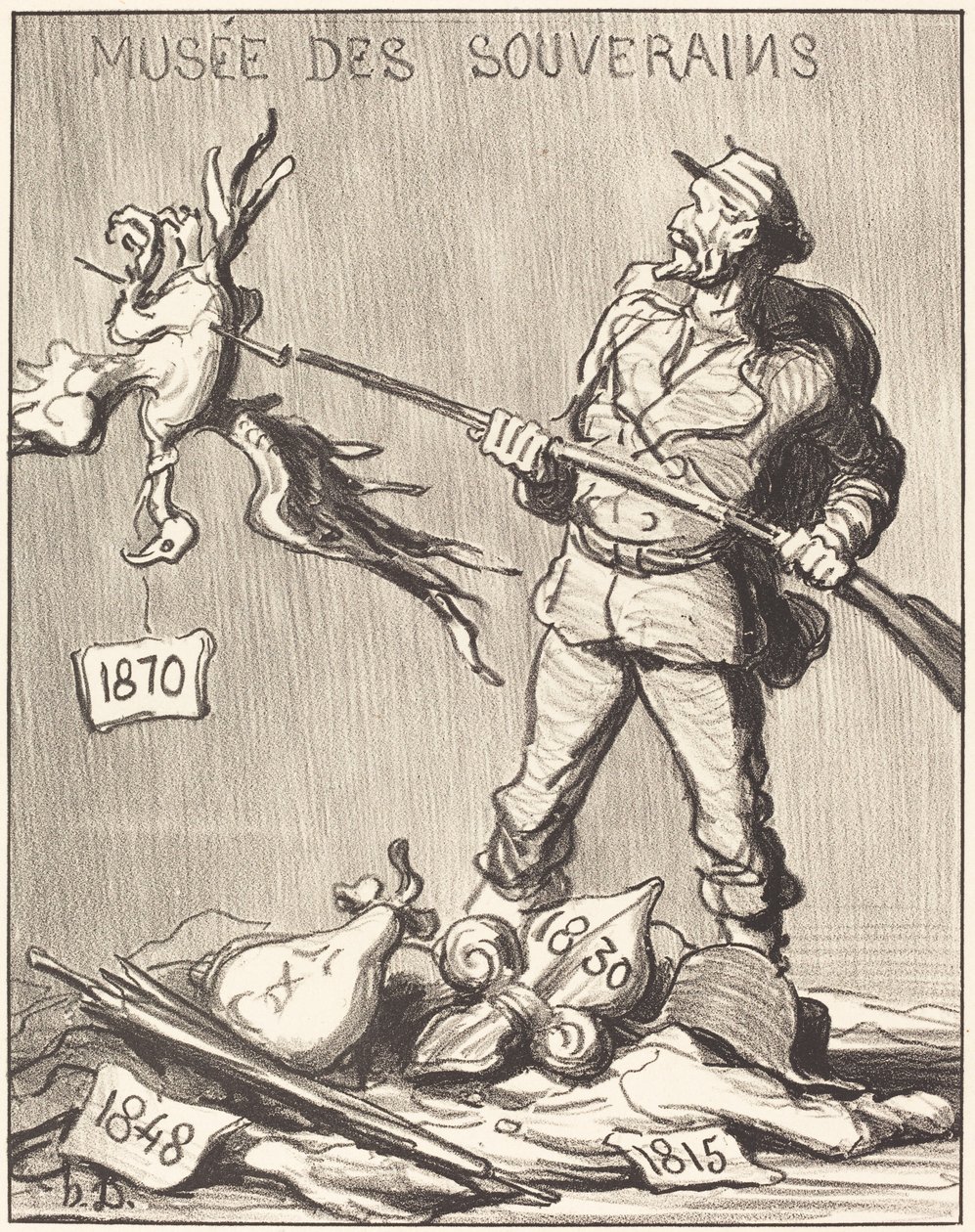 À qui le tour? - Honoré Daumier