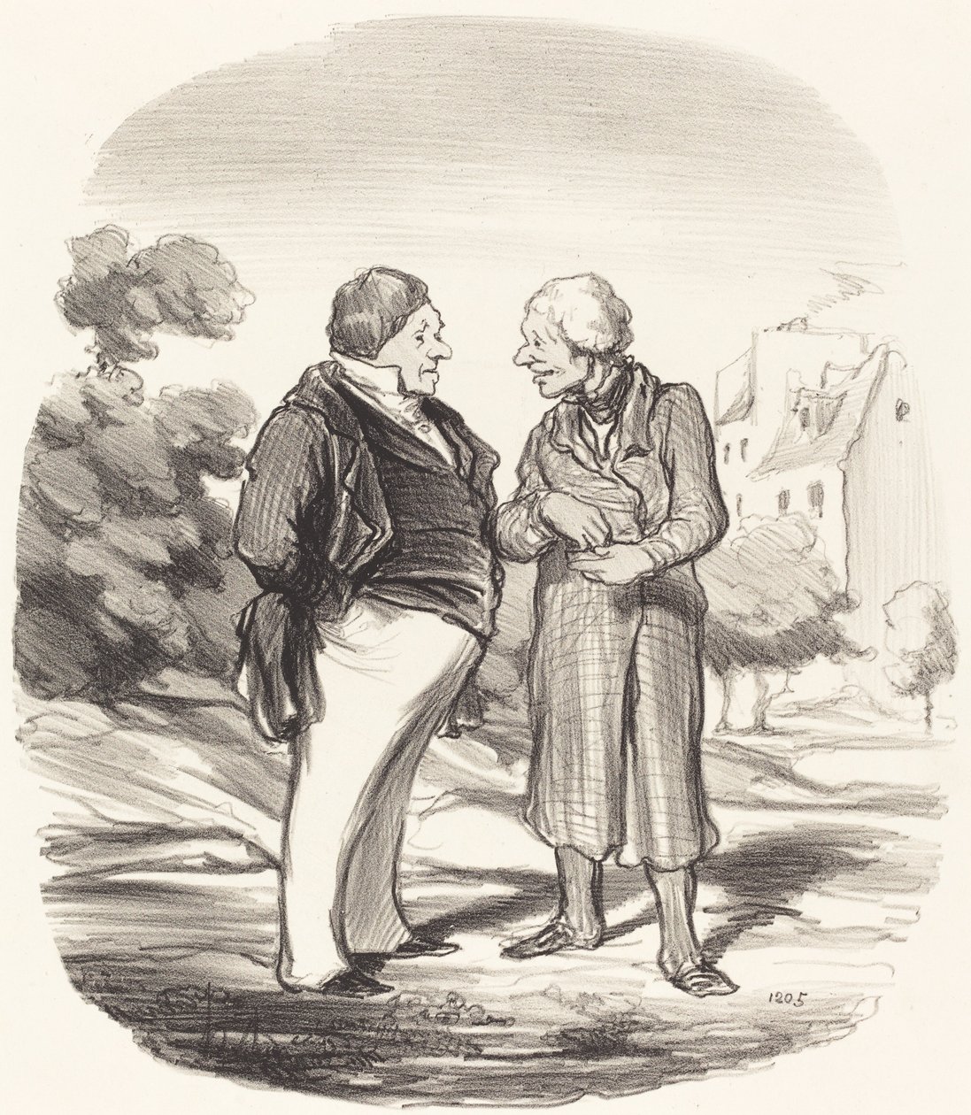 Actionnaires Californiens - Honoré Daumier