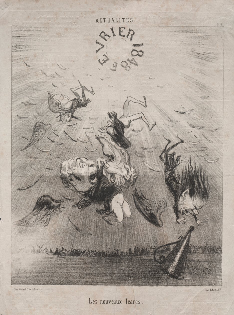 Actualités (No. 140) : Le nouvel Icare - Honoré Daumier