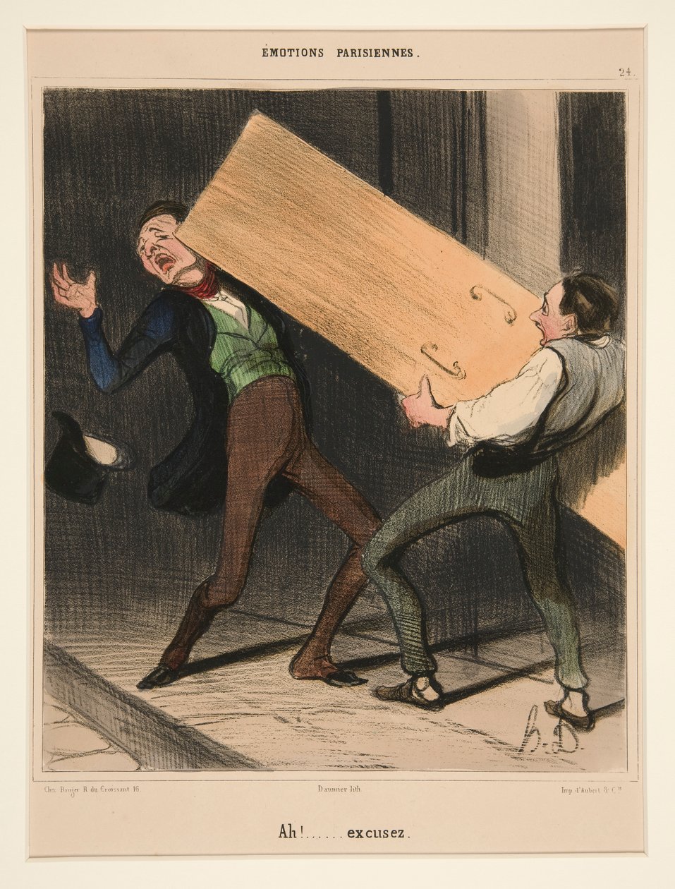 Ah! - Honoré Daumier