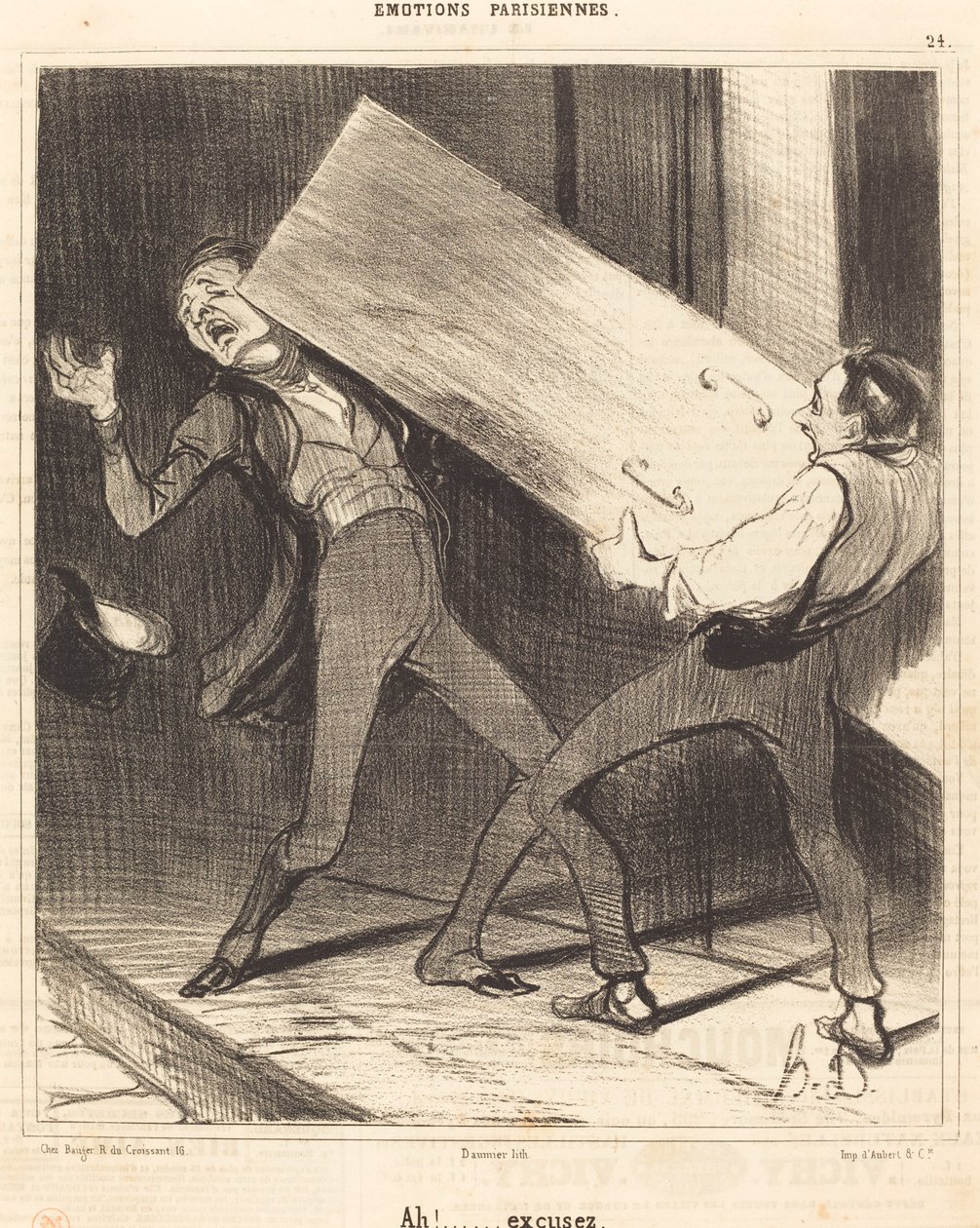 Ah! Excusez - Honoré Daumier