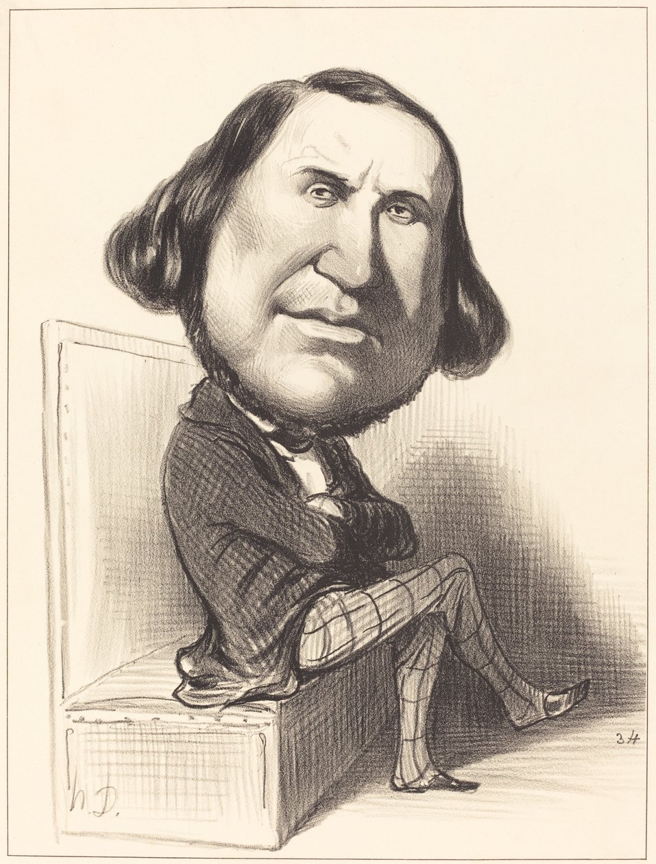Auguste Avond - Honoré Daumier