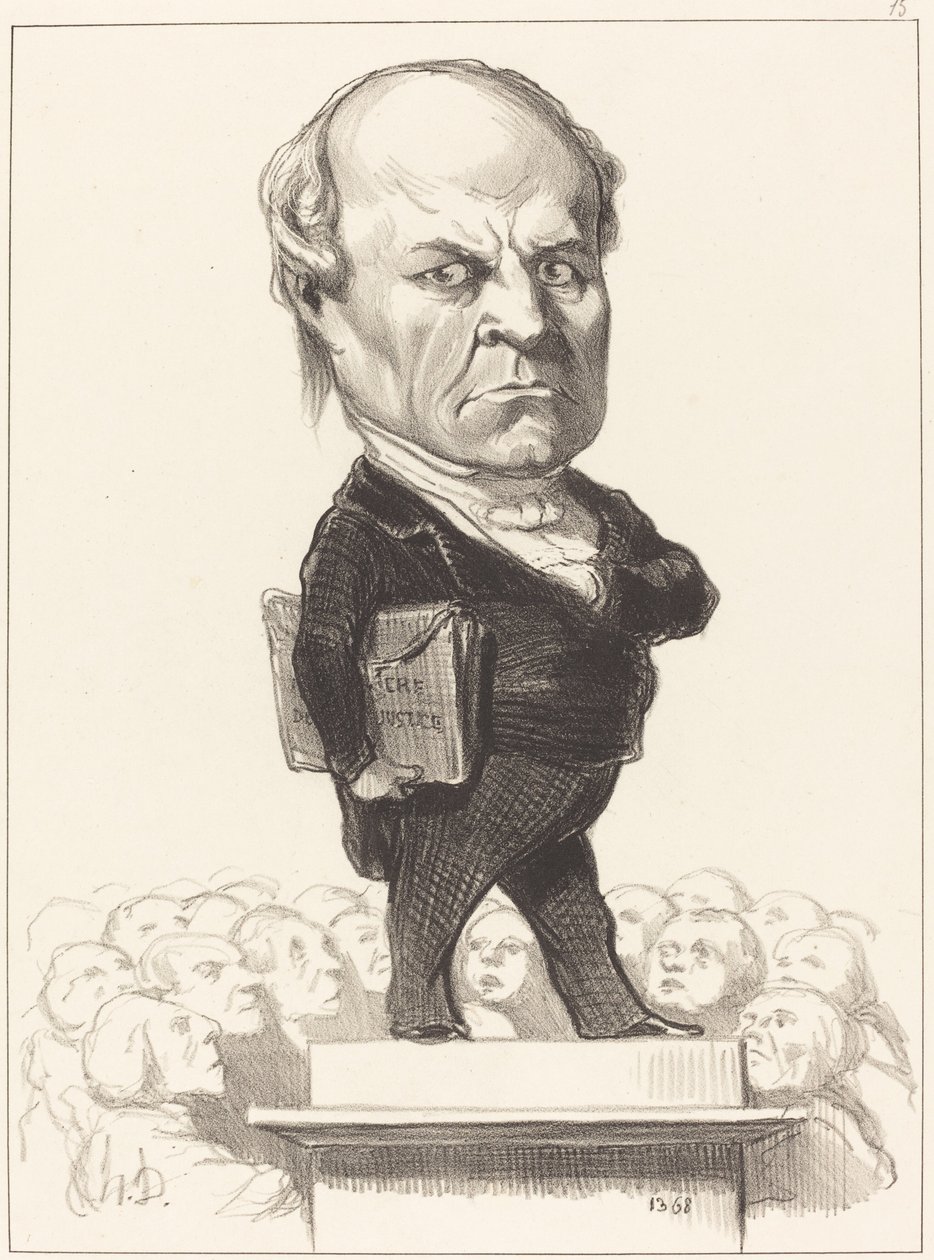 C.H. Odilon Barrot - Honoré Daumier