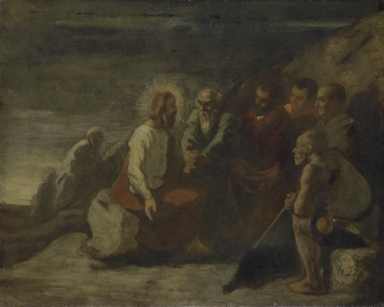 Christ et ses disciples - Honoré Daumier