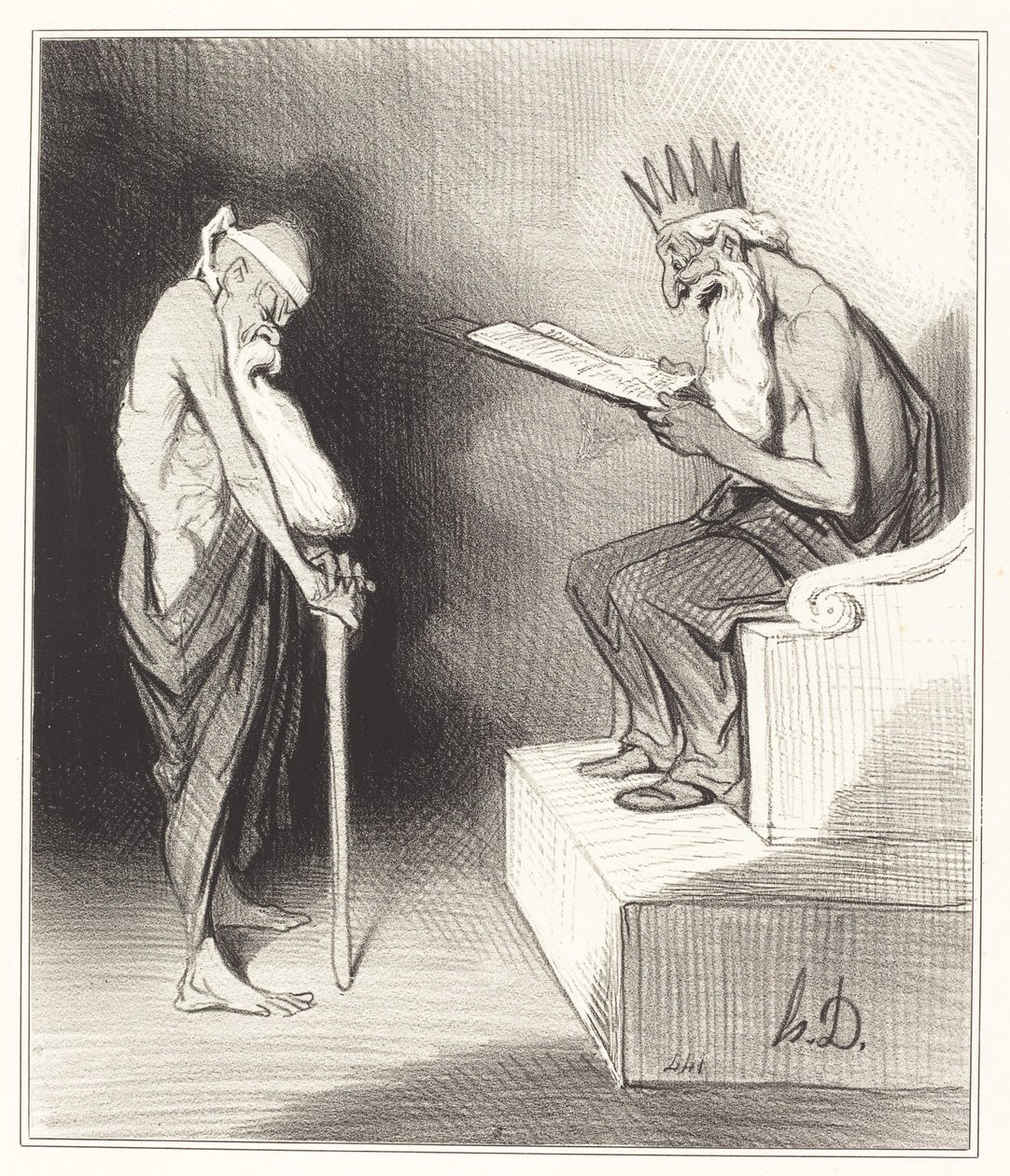 Clémence de Minos - Honoré Daumier