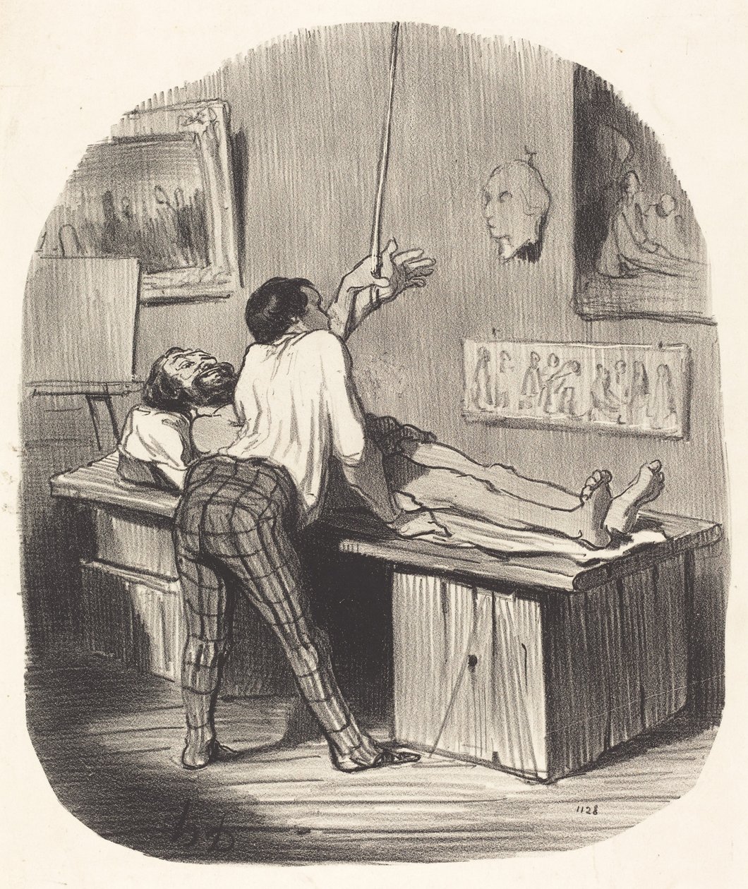 Comment, Saint-Gervais a pris cette... - Honoré Daumier