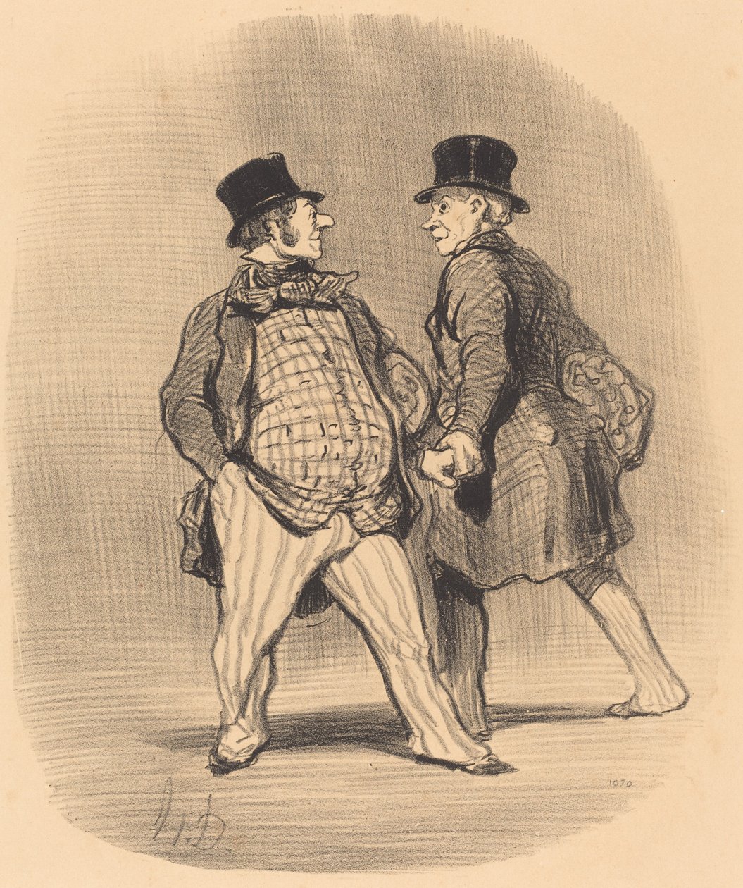 Confrère, méfiez-vous du petit baron... - Honoré Daumier