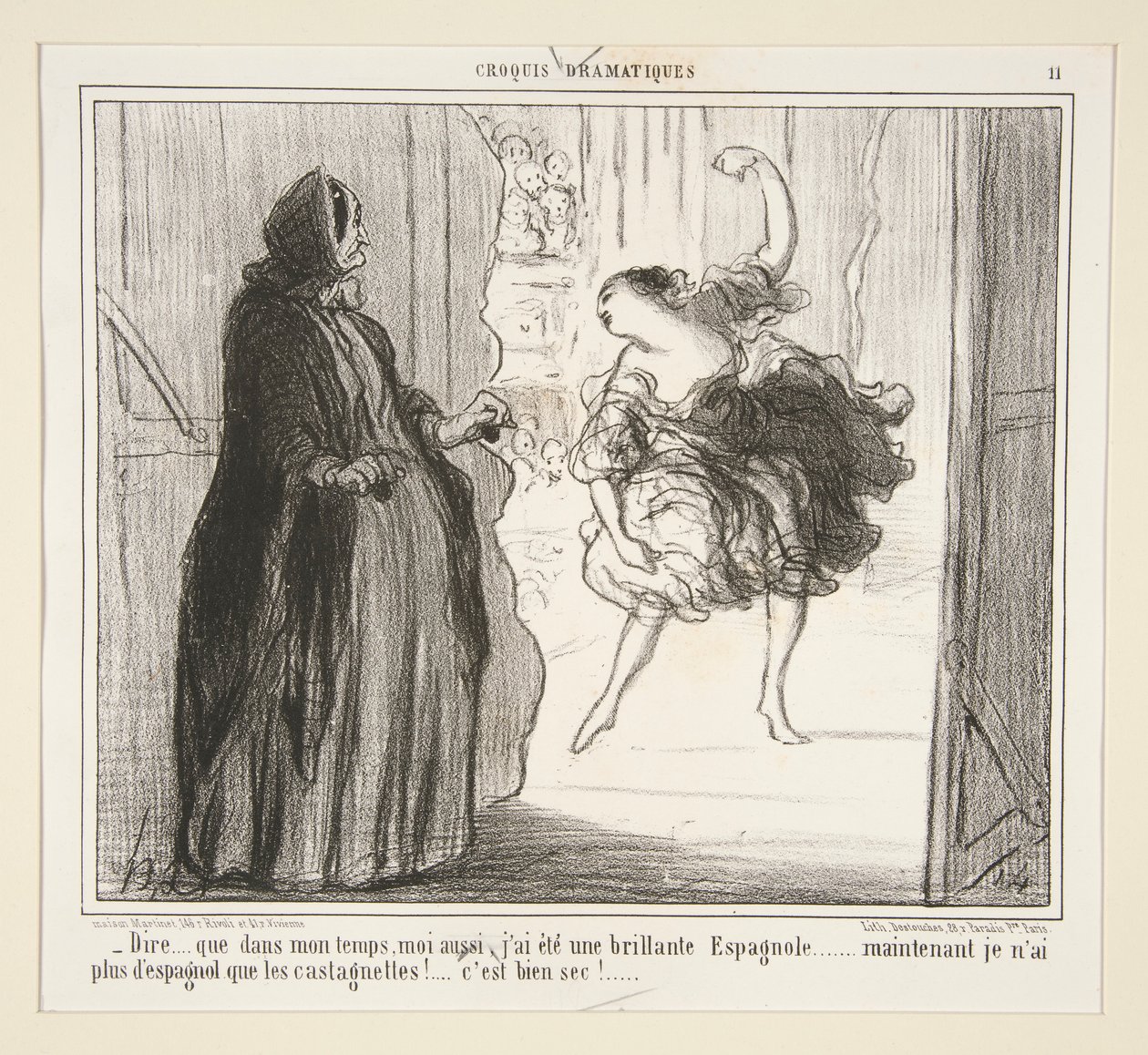 Dire - Honoré Daumier